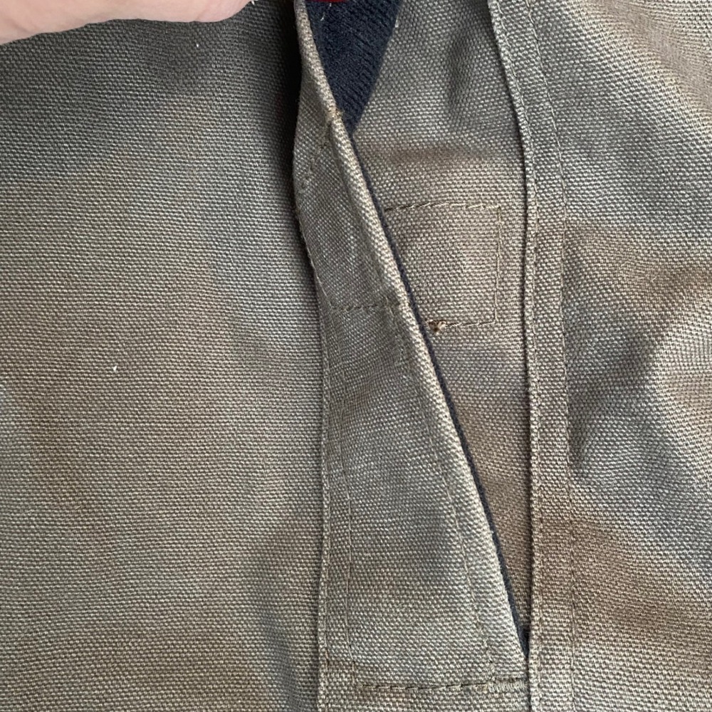 WOLVERINE Men's Quilted Lined Hooded Work Jacket Brown Size XXL - Picture 4 of 10
